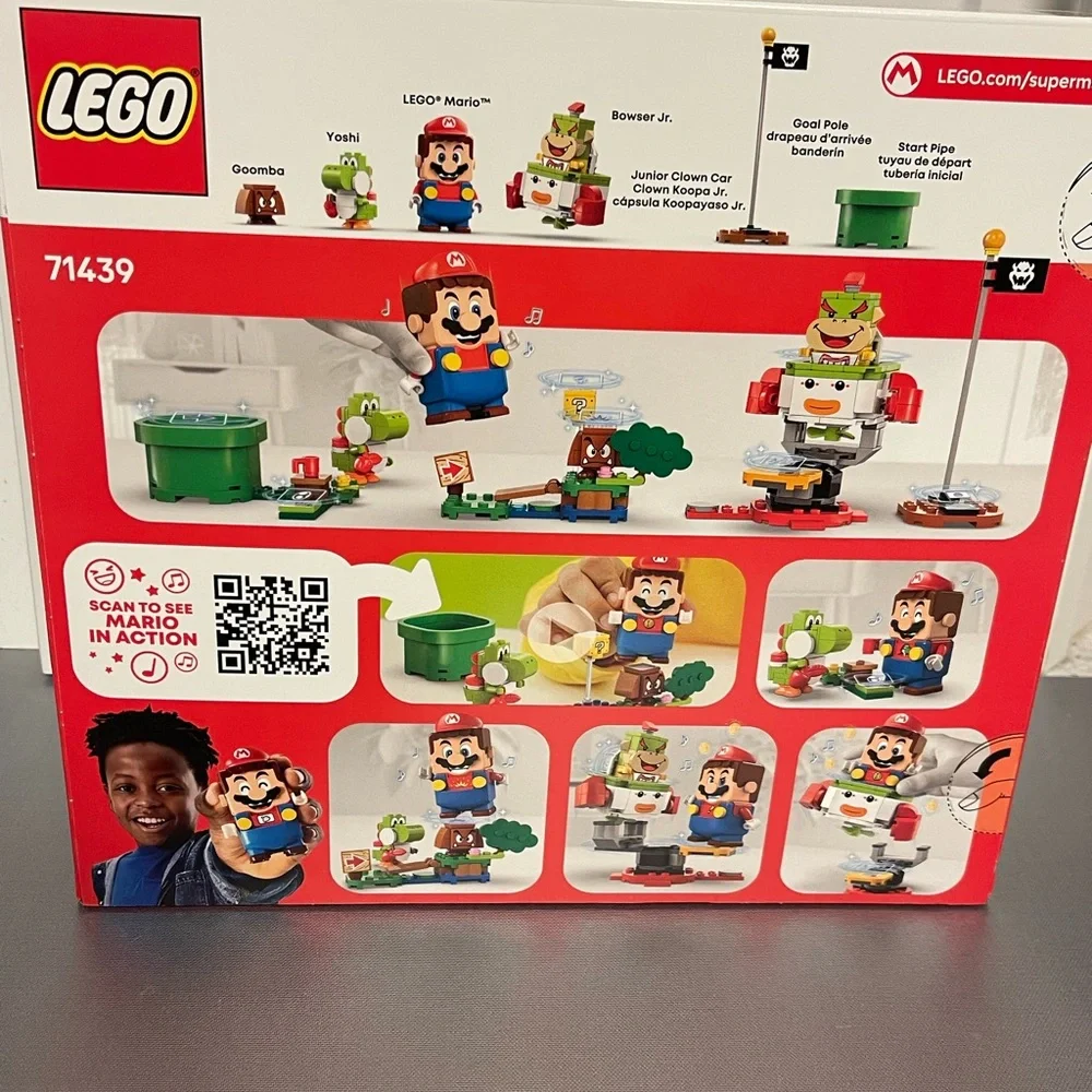 LEGO Super Mario Adventures w/Interactive Lego Mario (71439) 218Pieces 6+ Sealed